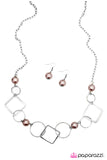 Paparazzi "Opulent Outlines" necklace Paparazzi Jewelry