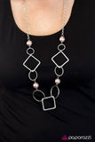 Paparazzi "Opulent Outlines - Brown" necklace Paparazzi Jewelry