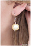 Paparazzi "Opulent Outlines - Yellow" necklace Paparazzi Jewelry