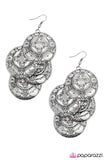 Paparazzi "ORNATE It Great?" Silver Earrings Paparazzi Jewelry