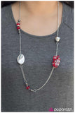 Paparazzi "Otherwise Engaged - Red" necklace Paparazzi Jewelry