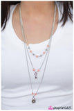 Paparazzi "Our Little Secret - Orange" necklace Paparazzi Jewelry