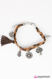 Paparazzi "Outdoor Enthusiast - Brown" bracelet Paparazzi Jewelry