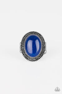 Paparazzi "Outdoor Oasis" Blue Ring Paparazzi Jewelry