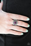 Paparazzi "Out Of Control - Purple" ring Paparazzi Jewelry