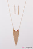 Paparazzi "Out Of My Way! - Red" necklace Paparazzi Jewelry