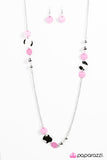 Paparazzi "Out of Sight - Pink" necklace Paparazzi Jewelry