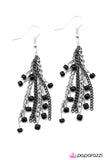 Paparazzi "Out of This World" Black Earrings Paparazzi Jewelry
