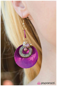 Paparazzi "Out of Your Shell" Pink Earrings Paparazzi Jewelry
