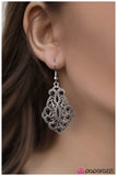 Paparazzi "Out With a Bang - Black" earring Paparazzi Jewelry