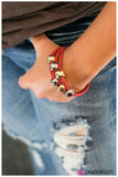 Paparazzi "Overly Understated - Red" bracelet Paparazzi Jewelry