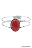 Paparazzi "Painted Desert - Red" bracelet Paparazzi Jewelry