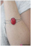 Paparazzi "Painted Desert - Red" bracelet Paparazzi Jewelry