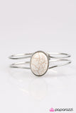 Paparazzi "Painted Desert - White" bracelet Paparazzi Jewelry