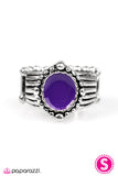 Paparazzi "Paint Nite - Purple" ring Paparazzi Jewelry