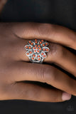 Paparazzi "Palm Springs Perennial" Orange Ring Paparazzi Jewelry
