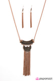 Paparazzi "Panama Princess" Copper Necklace & Earring Set Paparazzi Jewelry