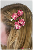 Paparazzi "Paper Towns - Pink" hair clip Paparazzi Jewelry