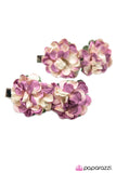 Paparazzi "Paper Towns - Purple " hair clip Paparazzi Jewelry