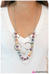 Paparazzi "Parade Of Lights" Necklace & Earring Set Paparazzi Jewelry