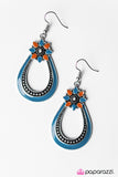 Paparazzi "Paradise Garden" Multi Earrings Paparazzi Jewelry