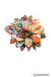 Paparazzi "Paradise Lost" Orange Hair Clip Paparazzi Jewelry