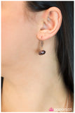 Paparazzi "Parallel Universe" Copper Necklace & Earring Set Paparazzi Jewelry