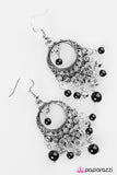 Paparazzi "Paris After Midnight" Black Earrings Paparazzi Jewelry