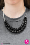 Paparazzi "Parkview Picnic - Black" necklace Paparazzi Jewelry