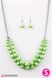 Paparazzi "Parkview Picnic - Green" necklace Paparazzi Jewelry