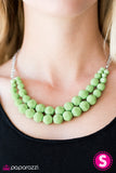 Paparazzi "Parkview Picnic - Green" necklace Paparazzi Jewelry