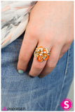 Paparazzi "Party Animal" Orange Ring Paparazzi Jewelry