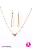 Paparazzi "Party At The Pyramids" necklace Paparazzi Jewelry