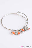 Paparazzi "Party HEARTY" Orange Bracelet Paparazzi Jewelry