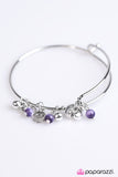 Paparazzi "Party HEARTY" Purple Bracelet Paparazzi Jewelry