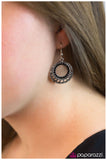 Paparazzi "Party Like A Rockstar - Black " earring Paparazzi Jewelry