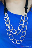 Paparazzi "Party On My Yacht - Black" necklace Paparazzi Jewelry