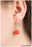 Paparazzi "Party On! - Orange" necklace Paparazzi Jewelry
