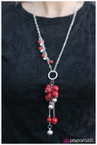 Paparazzi "Party On! - Red" necklace Paparazzi Jewelry