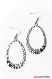 Paparazzi "Party Over Here" Black Earrings Paparazzi Jewelry