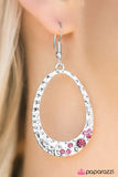 Paparazzi "Party Over Here" Pink Earrings Paparazzi Jewelry