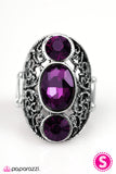 Paparazzi "Party Royale" Purple Ring Paparazzi Jewelry