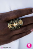 Paparazzi "Party Royale" Brass Ring Paparazzi Jewelry