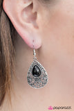 Paparazzi "Pass Me The BALI - Black" earring Paparazzi Jewelry