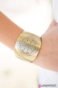 Paparazzi "Pathfinder" Brass Bracelet Paparazzi Jewelry