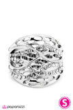 Paparazzi "Path to Perfection - White" ring Paparazzi Jewelry