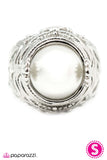 Paparazzi "Pearl Of My Heart" White VINTAGE VAULT Ring Paparazzi Jewelry
