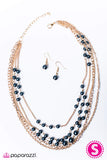 Paparazzi "Pearls Are Always Appropriate - Blue" necklace Paparazzi Jewelry