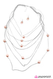Paparazzi "Pearl Symphony - Pink" necklace Paparazzi Jewelry
