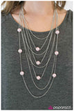 Paparazzi "Pearl Symphony - Pink" necklace Paparazzi Jewelry